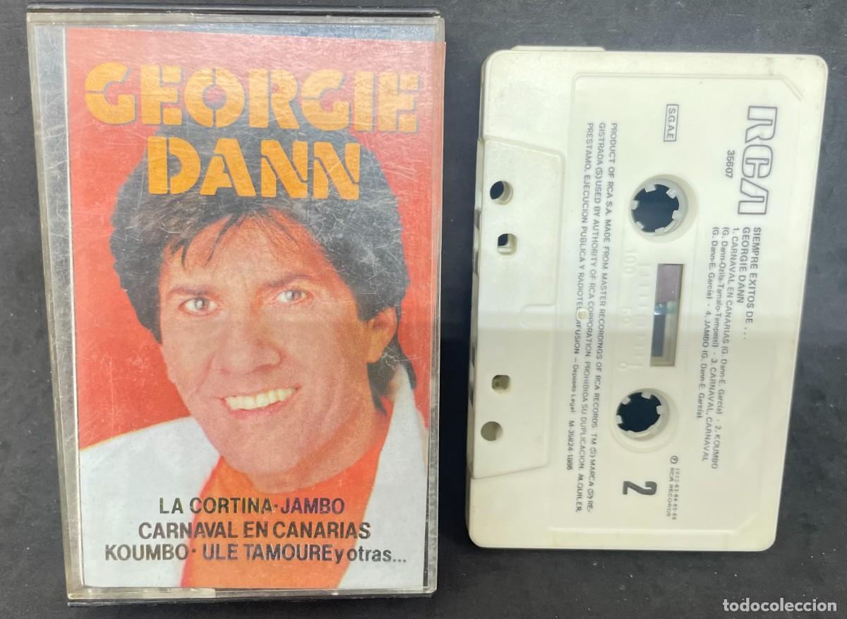 Casetes antiguos: CINTA CASETE GEORGE DANN. LA CORTINA. TDK854 - Foto 1