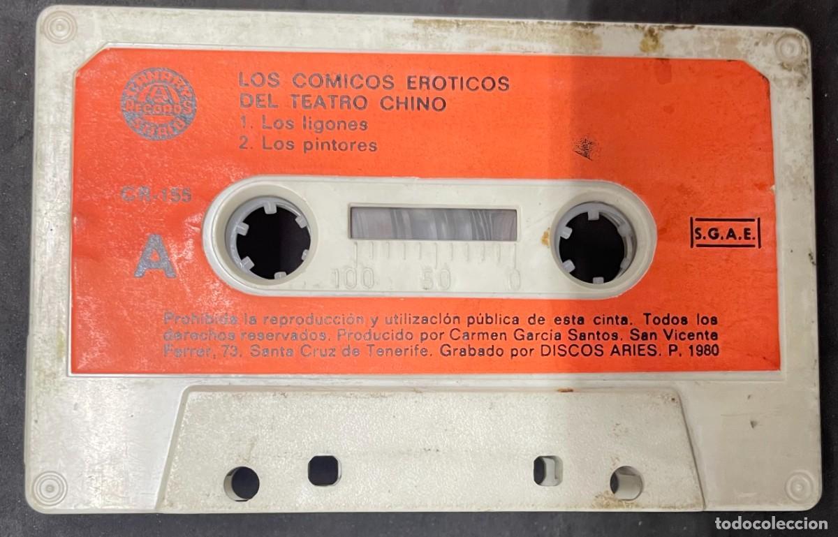 Cassetes antigas: cinta casete C&oacute;micos er&oacute;ticos del teatro chino. tdk854