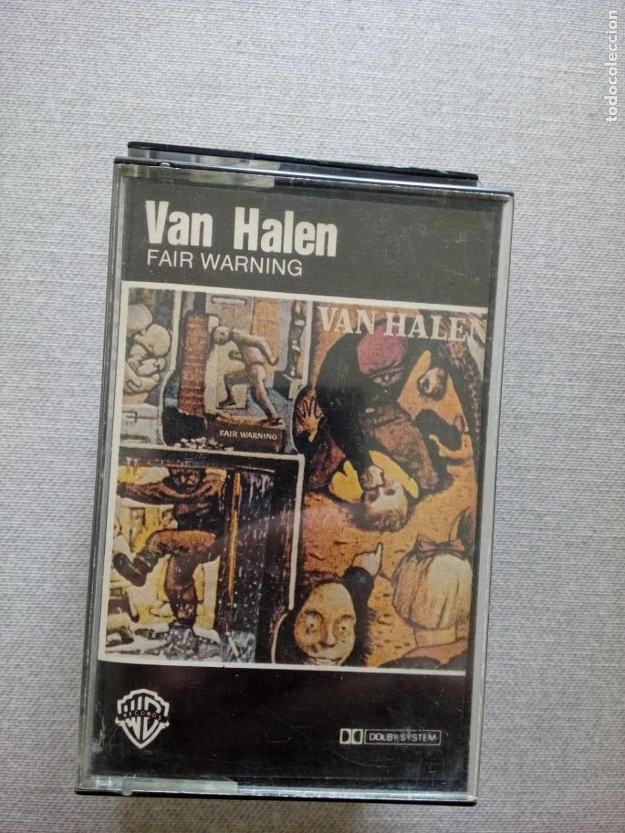 Casetes antiguos: Van Halen &lrm;&ndash; Fair Warning CASETE SPAIN - Foto 1