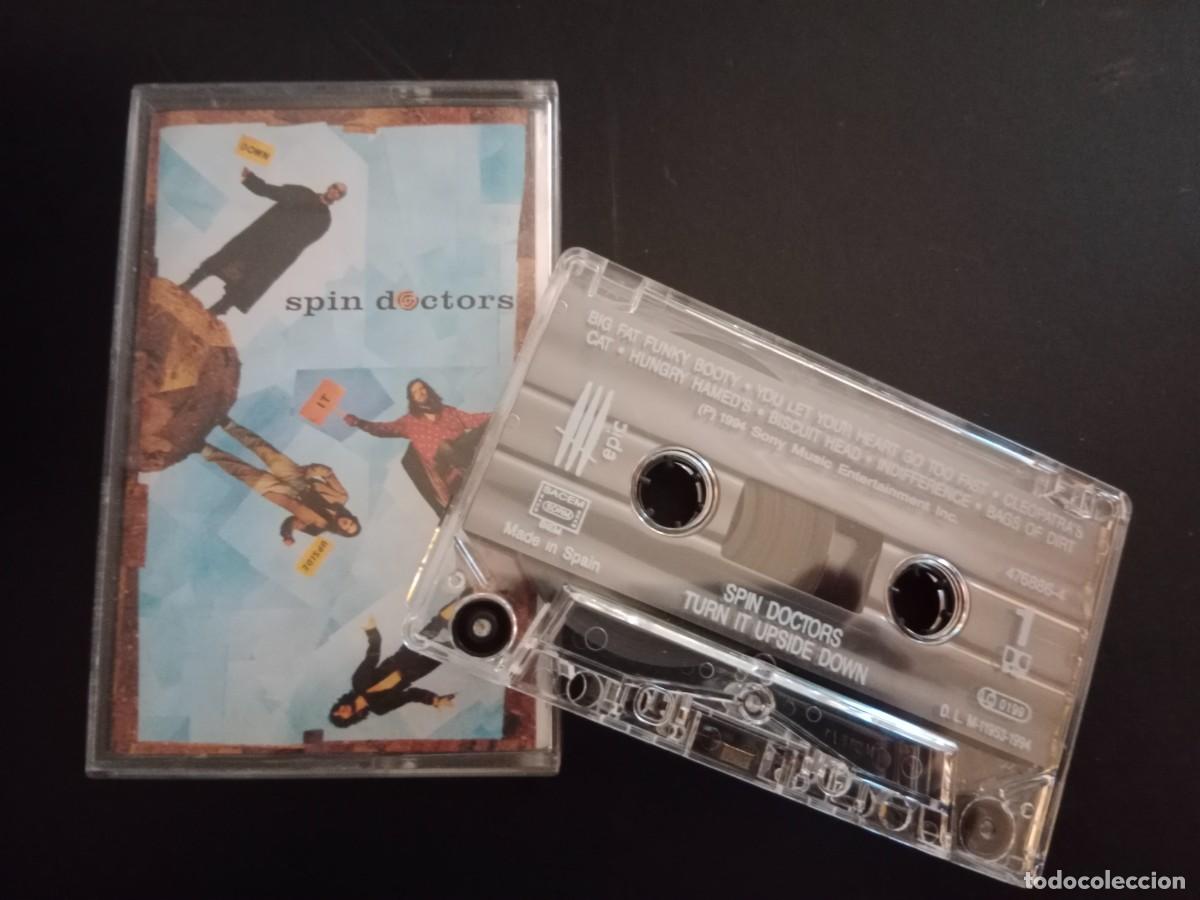 Casetes antiguos: CINTA CASETE CASSETTE DE SPIN DOCTORS - TURN IT UPSIDE DOWN - Foto 1