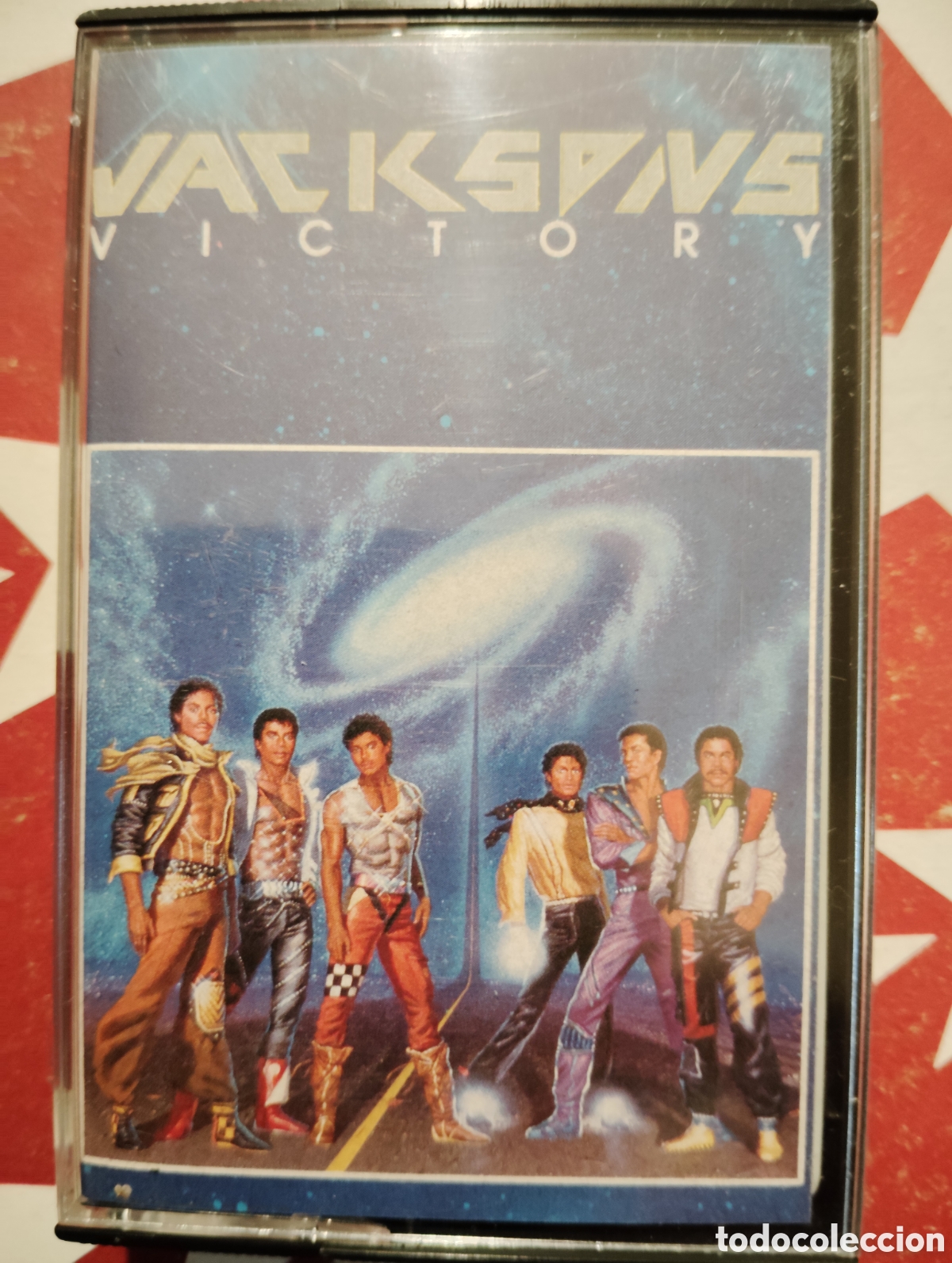 Casetes antiguos: Jacksons - Victory , 1984 Espa&ntilde;a - Foto 1