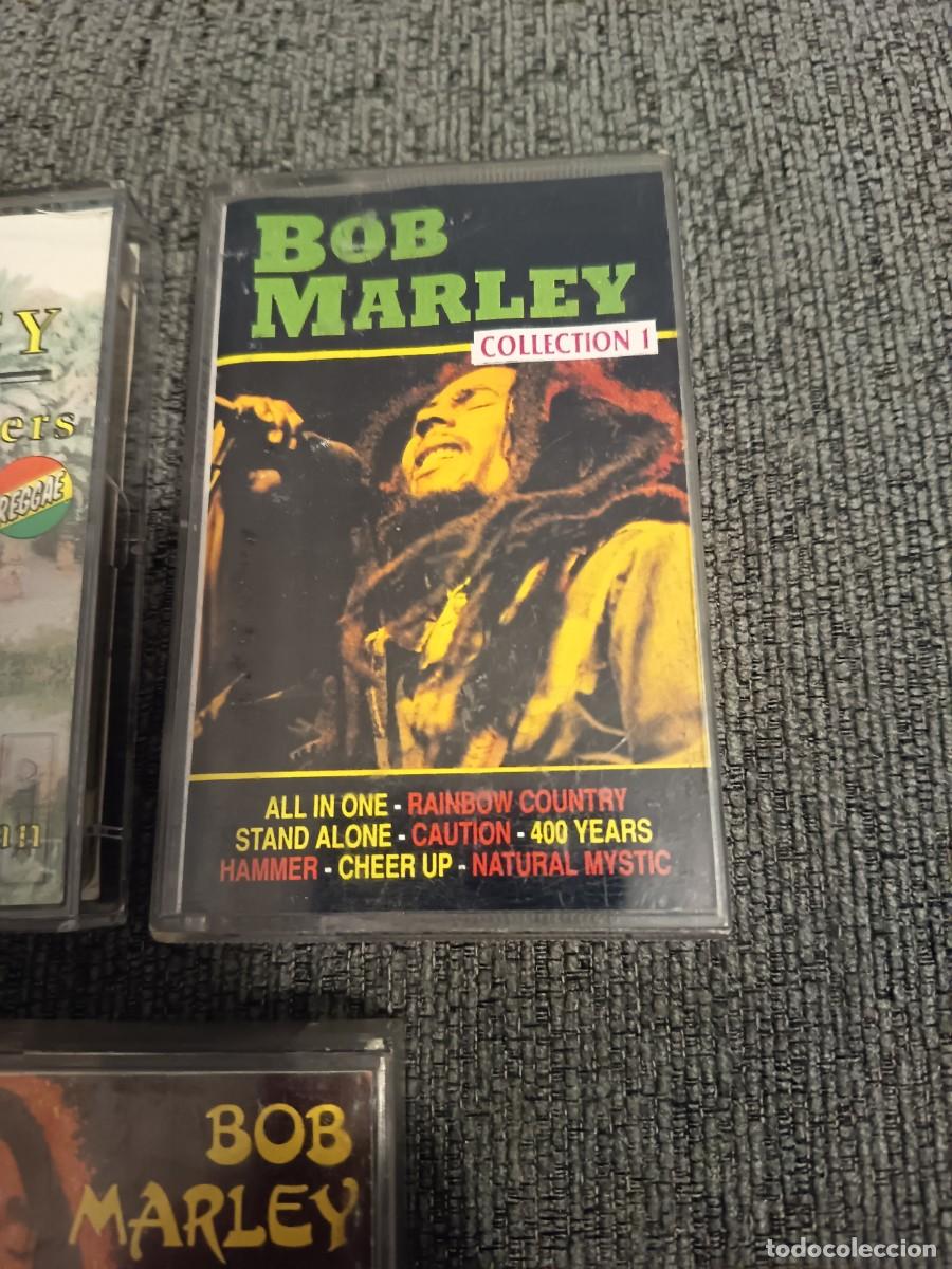Casetes antiguos: BOB MARLEY LOTE DE 3 CASSETTES - Foto 3