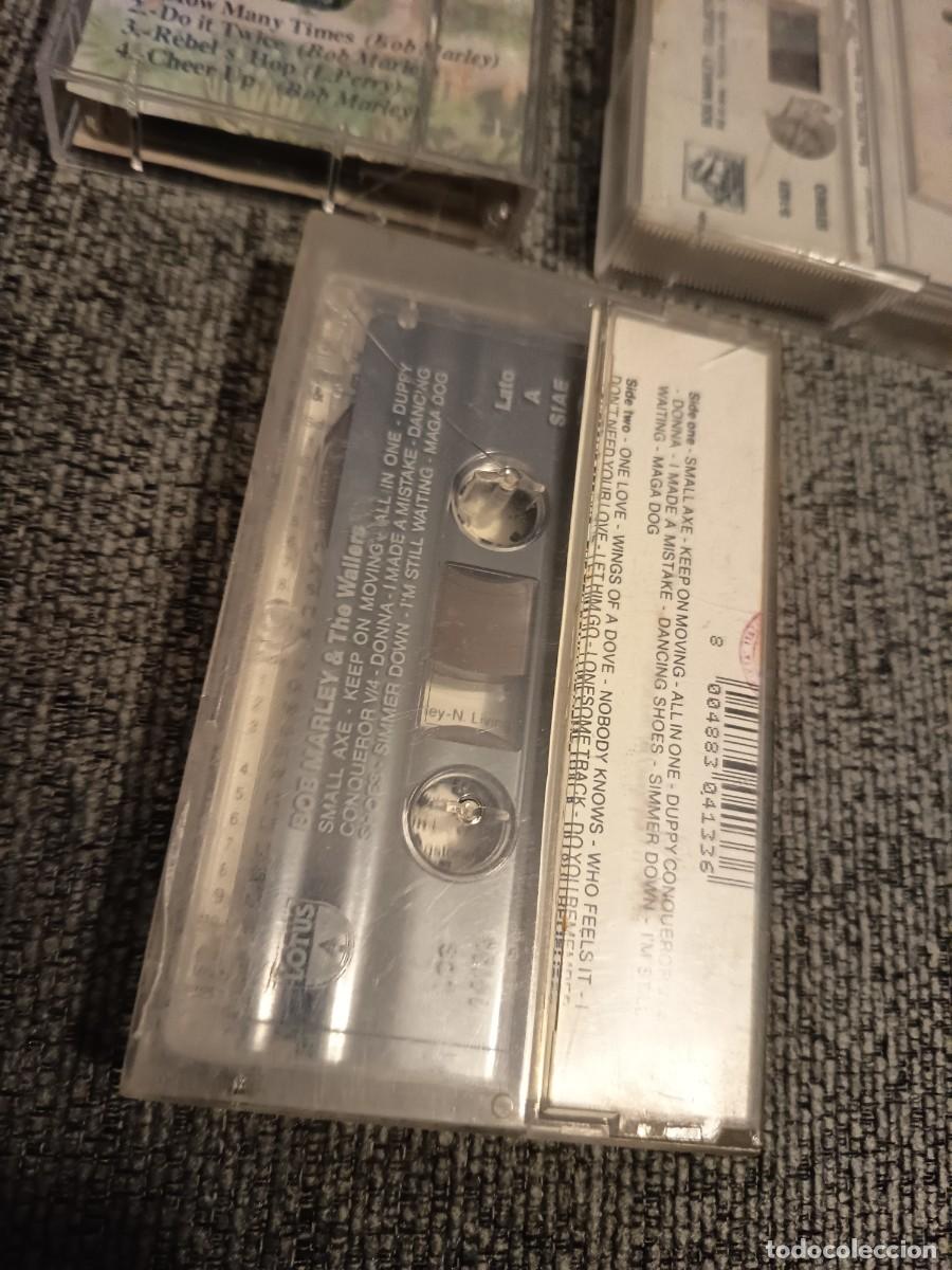 Casetes antiguos: BOB MARLEY LOTE DE 3 CASSETTES - Foto 6