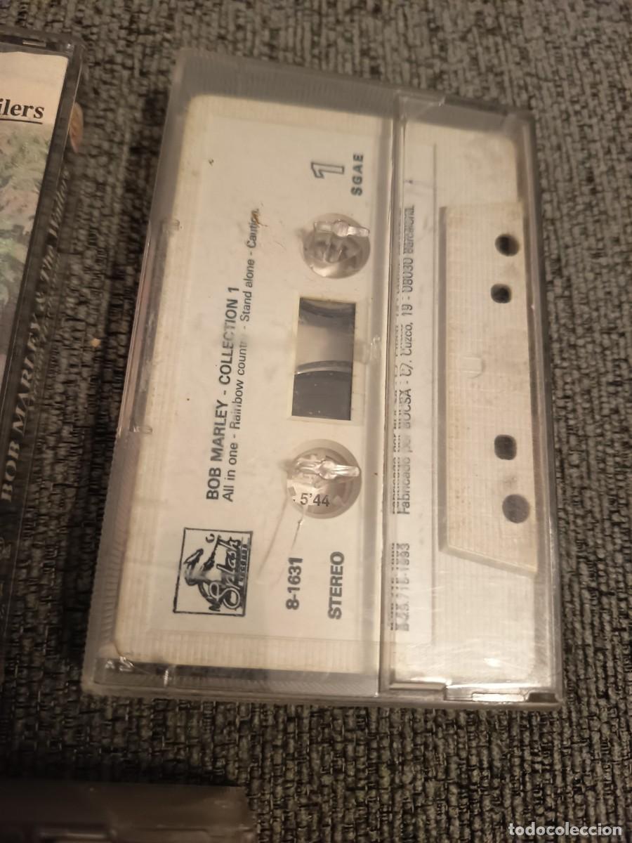 Casetes antiguos: BOB MARLEY LOTE DE 3 CASSETTES - Foto 7