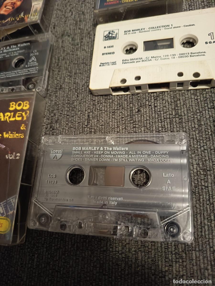 Casetes antiguos: BOB MARLEY LOTE DE 3 CASSETTES - Foto 10