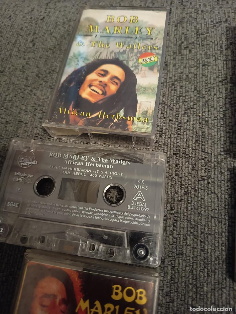 Casetes antiguos: BOB MARLEY LOTE DE 3 CASSETTES - Foto 12