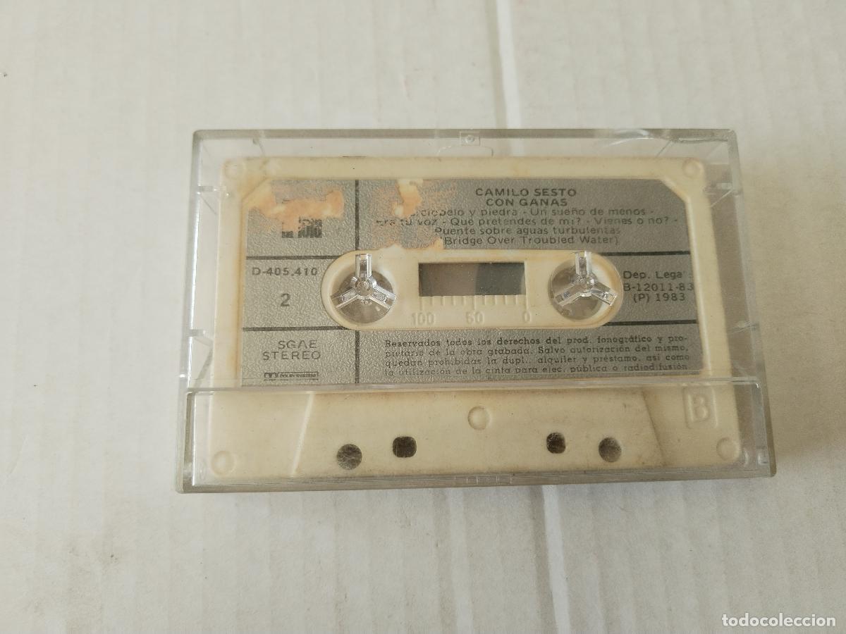 Casetes antiguos: camilo sexto, con ganas, cassette, - c155 - Foto 4