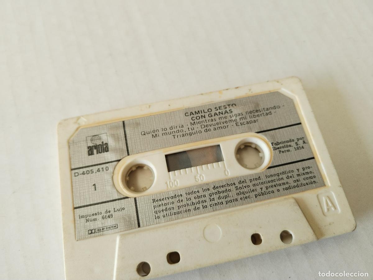 Casetes antiguos: camilo sexto, con ganas, cassette, - c155 - Foto 1