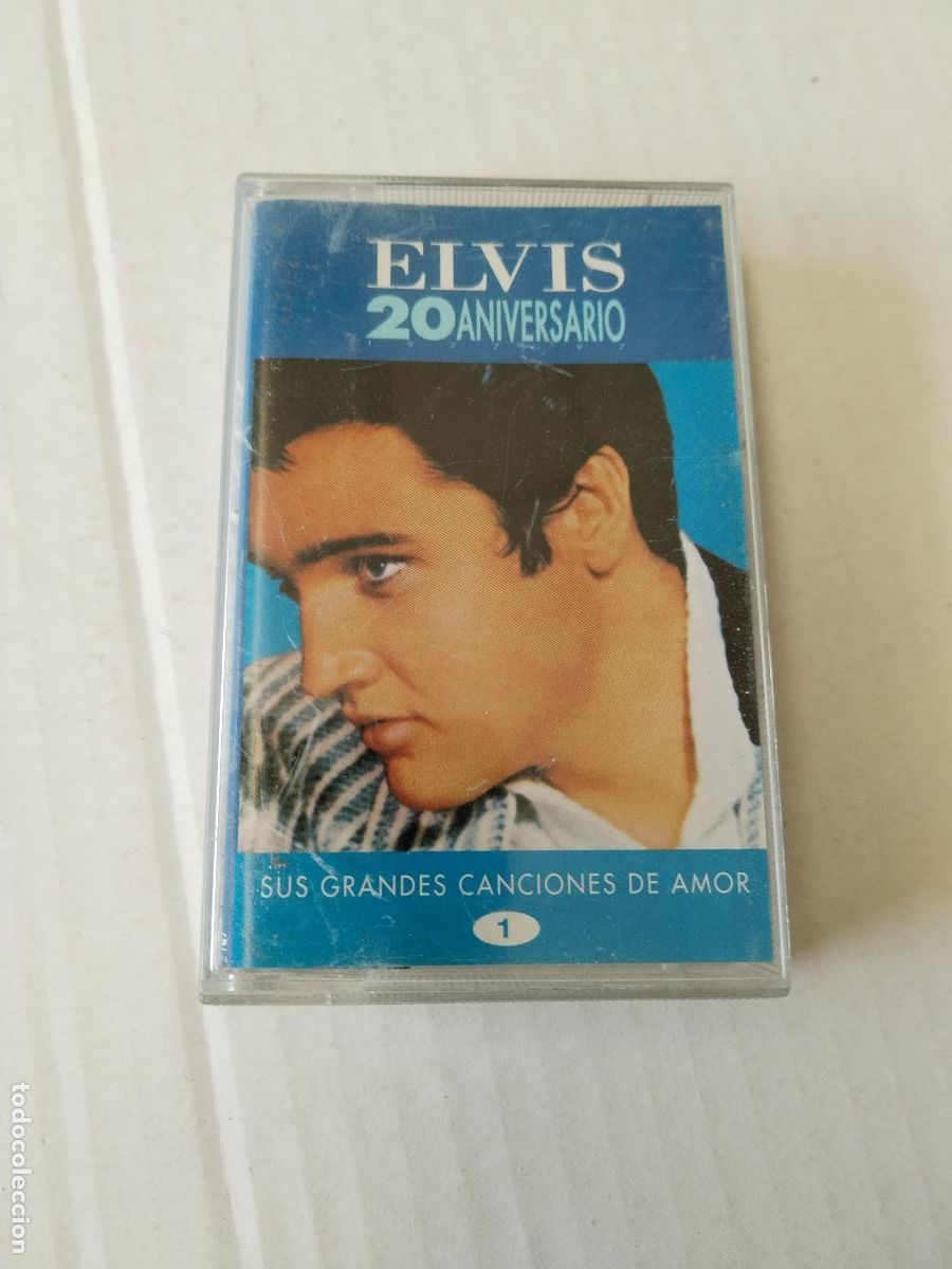 Casetes antiguos: cassette ELVIS 20 ANIVERSARIO 1 - c155 - Foto 1