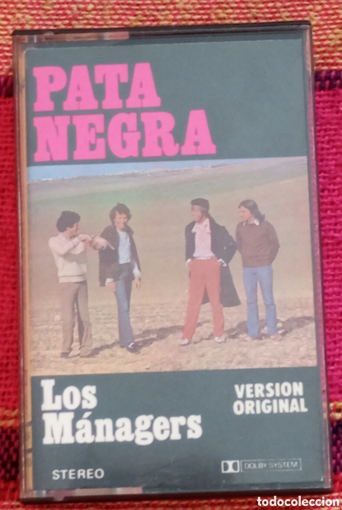 Casetes antiguos: Pata negra casette los managers - Foto 1