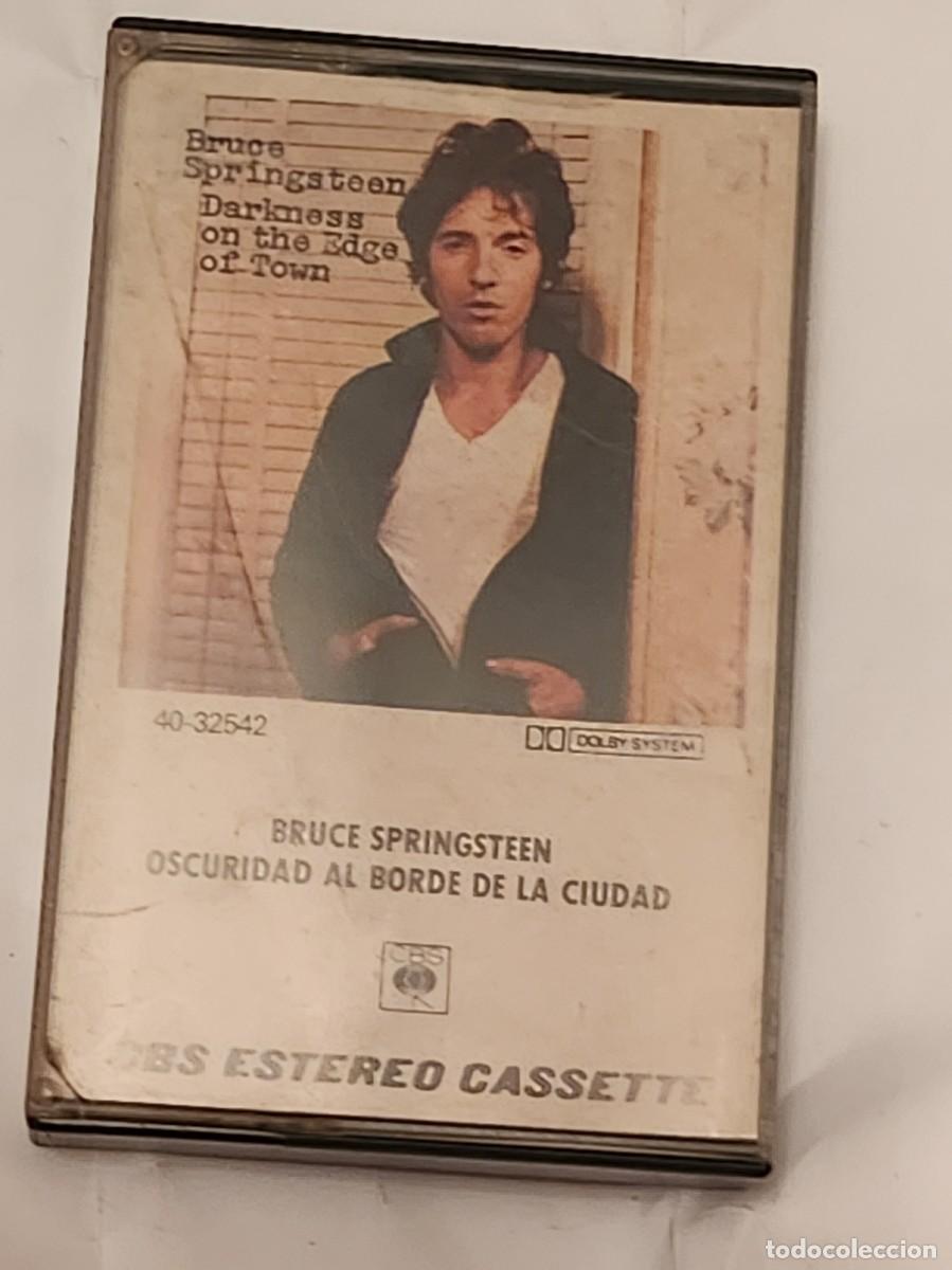 Casetes antiguos: BRUCE SPRINGSTEEN OSCURIDAD AL BORDE DE LA CIUDAD - Foto 1