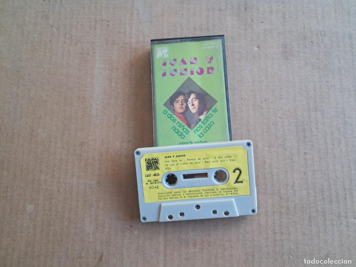 Casetes antiguos: JUAN Y JUNIOR - JUAN JUNIOR CASETE 1976 - Foto 1