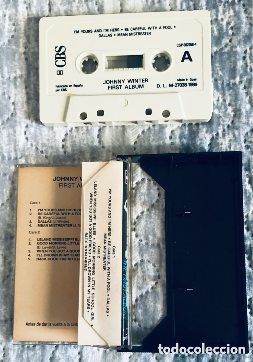 Casetes antiguos: Johnny Winter: The First Album - Foto 2