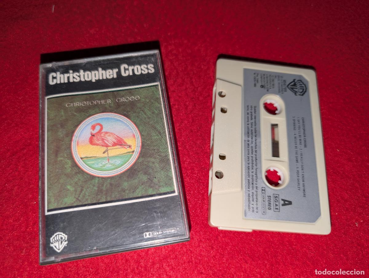 Casetes antiguos: CHRISTOPHER CROSS Christopher Cross K7 CASSETTE 1982 Warner ESPA&Ntilde;A SPAIN - Foto 1