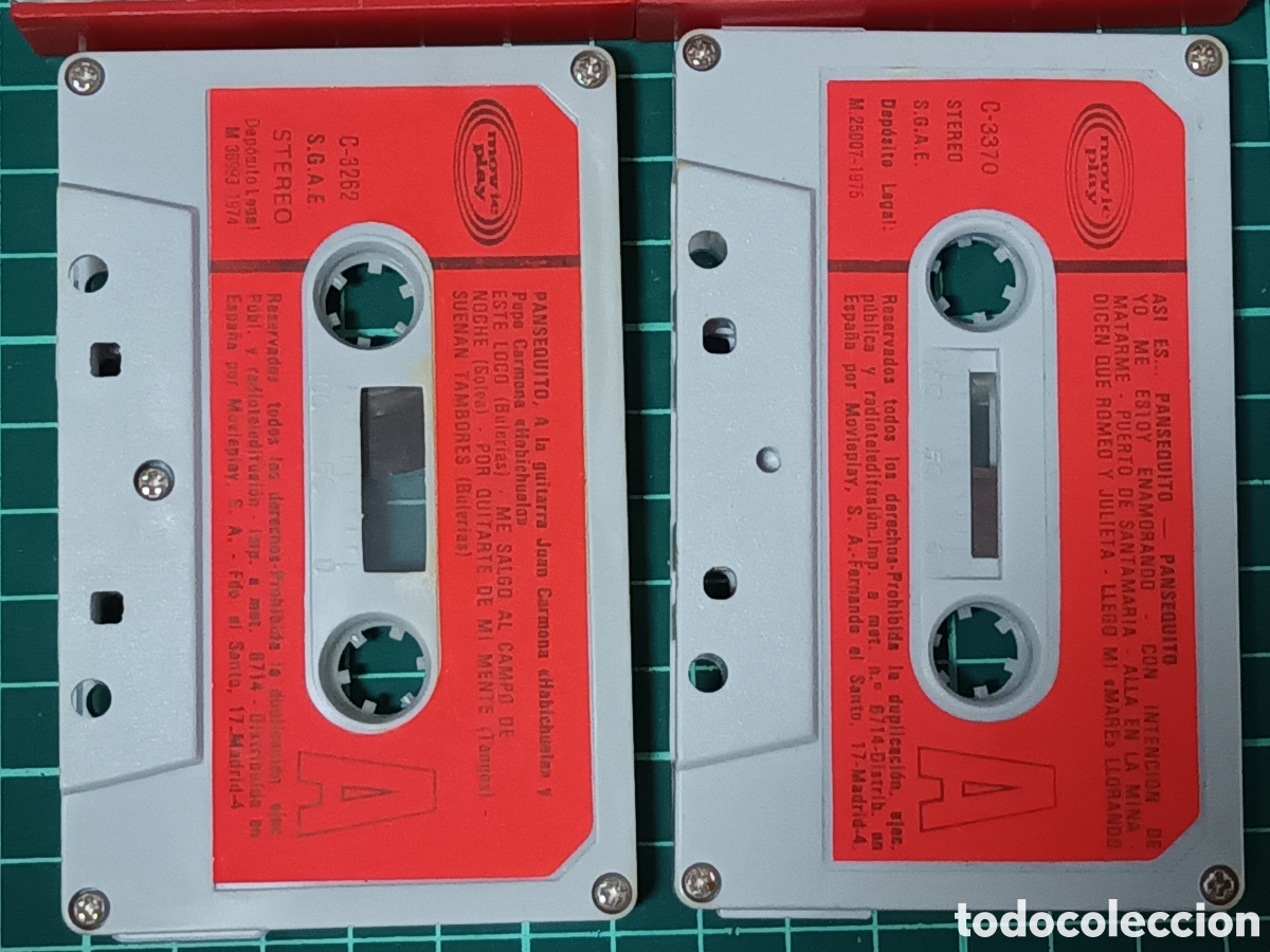 Casetes antiguos: Dos casetes de Pansequito - Foto 4