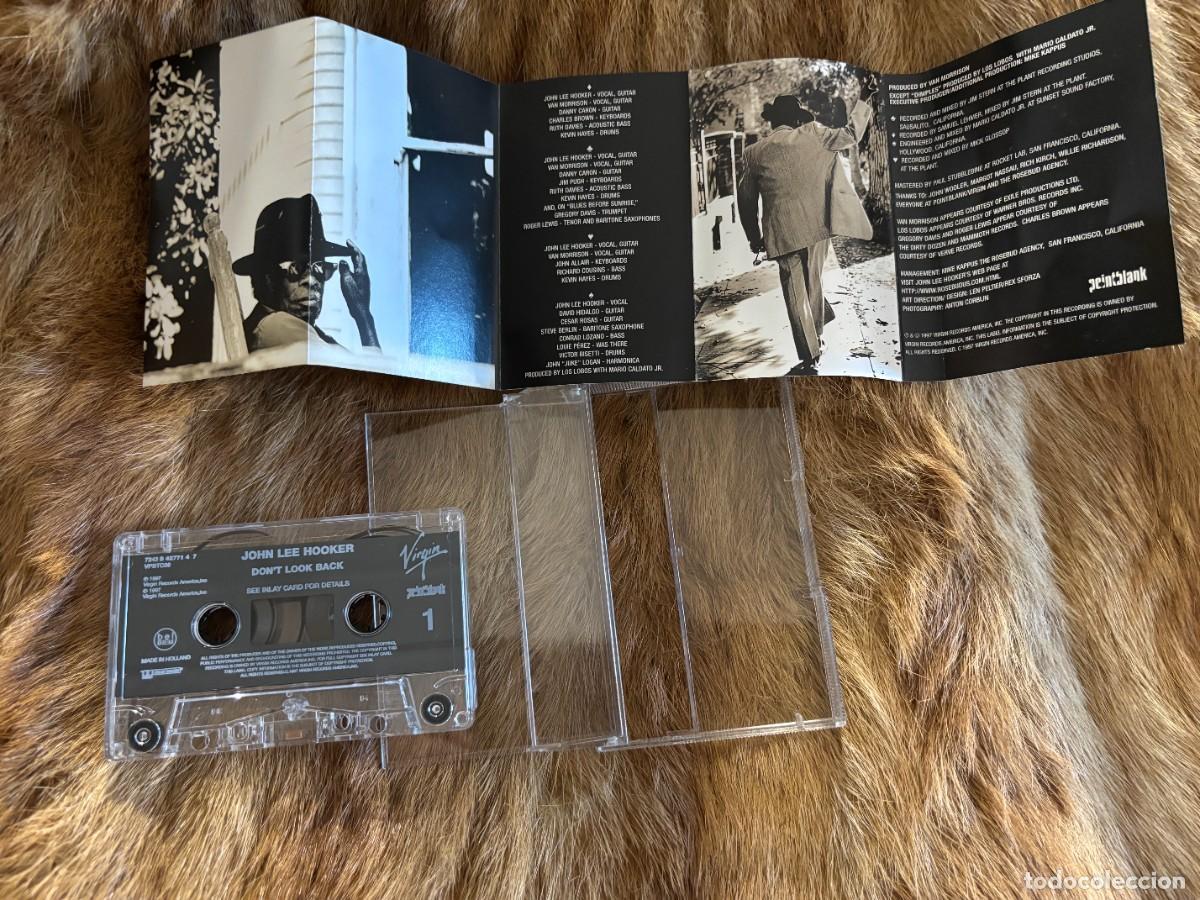 Casetes antiguos: JOHN LEE HOOKER DON&acute;T LOOK BACK - Foto 3