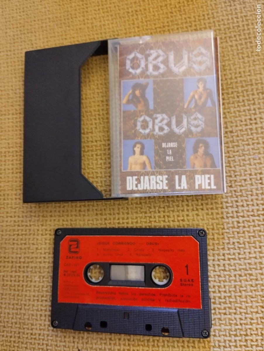 Casetes antiguos: Cinta casette antigua Obus - Foto 3