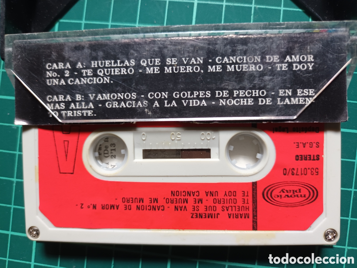 Casetes antiguos: Maria jimenez cassete - Foto 2