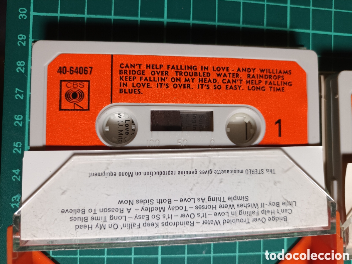 Casetes antiguos: Andy wiliams dos cassetes - Foto 2