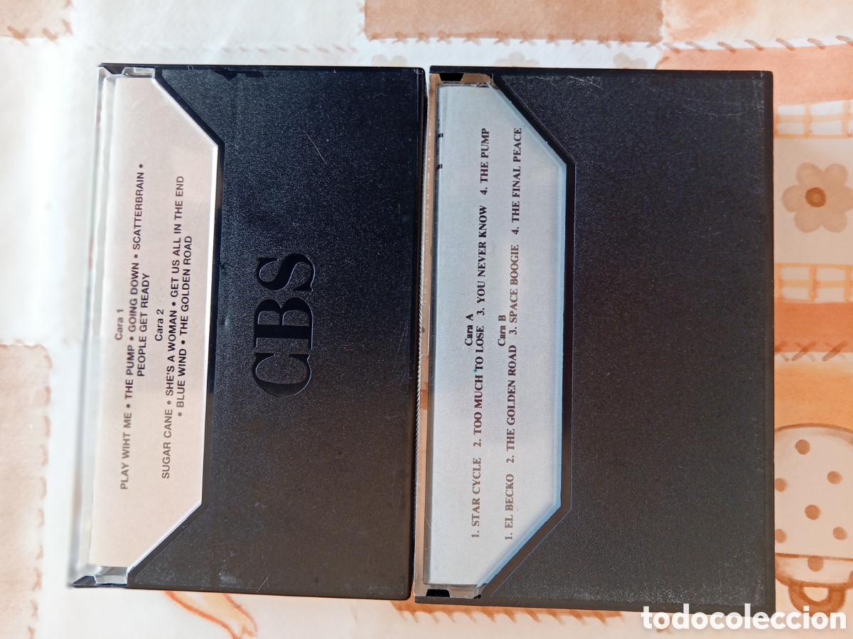 Casetes antiguos: JEFF BECK. 2 X CASSETTES. ORIGINALES - Foto 2