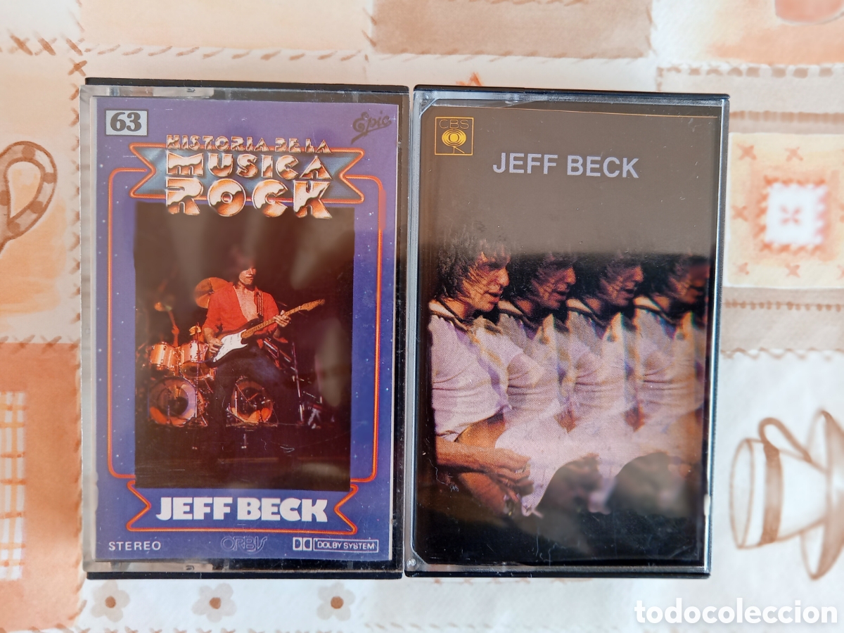 Casetes antiguos: JEFF BECK. 2 X CASSETTES. ORIGINALES - Foto 1