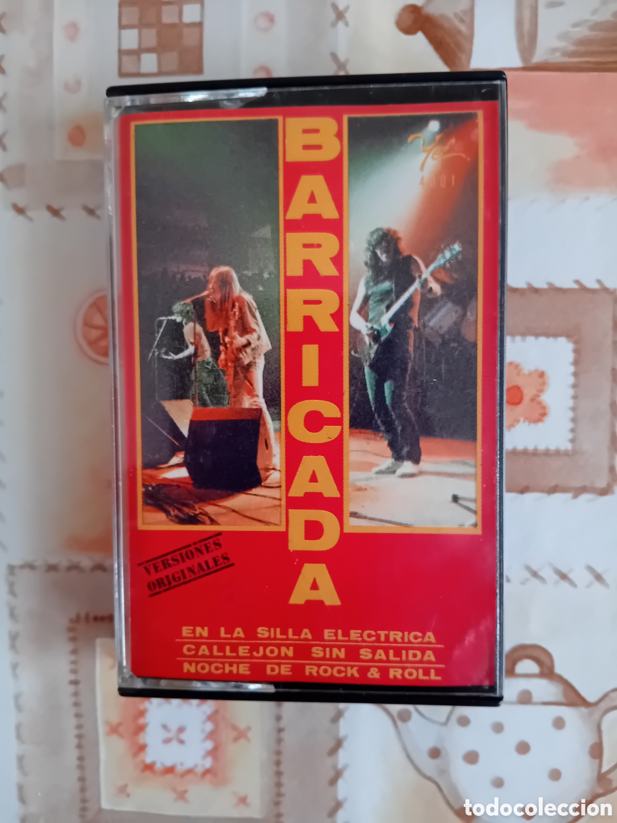 Casetes antiguos: BARRICADA. VERSIONES ORIGINALES DE SUS &Eacute;XITOS. - Foto 1