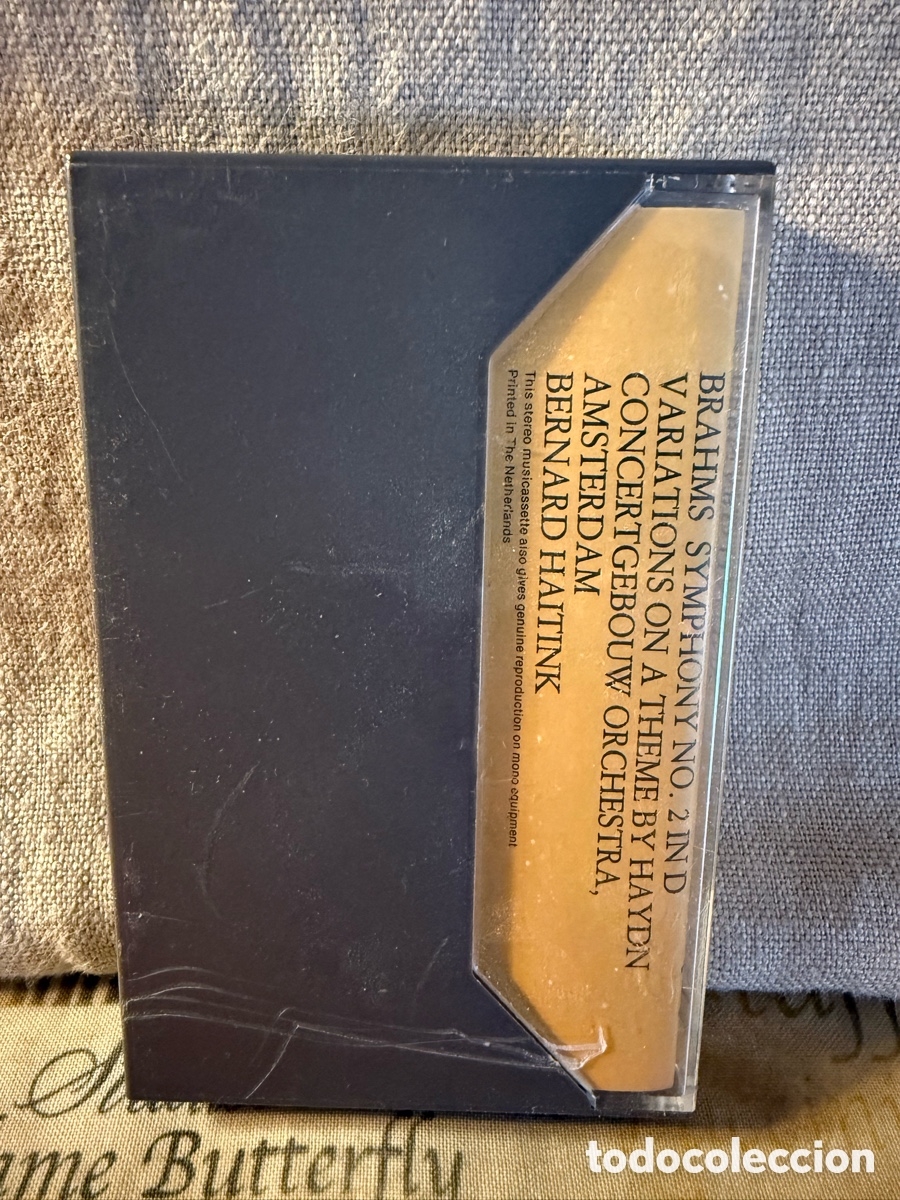 Casetes antiguos: Brahms - Bernard Haitink - Symphony No. 2 (Cassette) - Foto 2