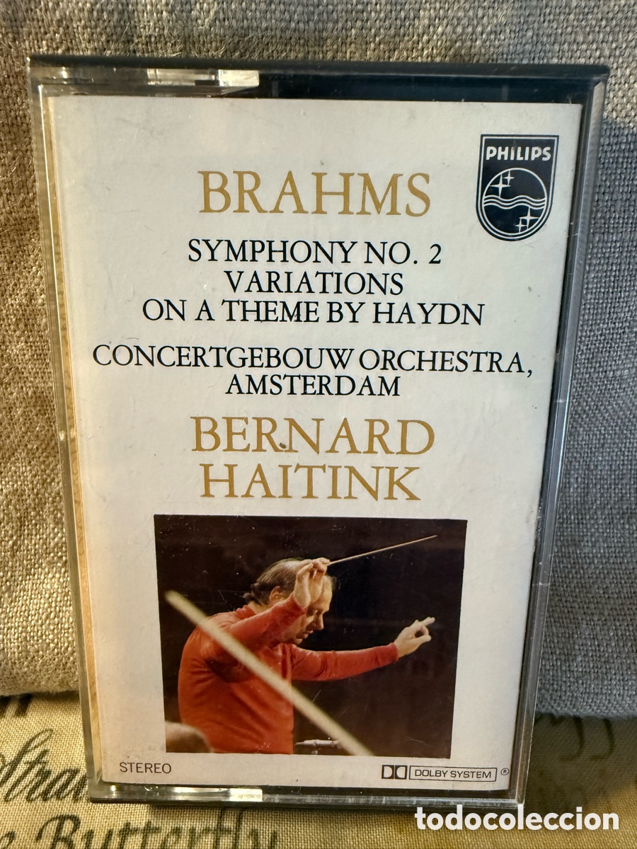 Casetes antiguos: Brahms - Bernard Haitink - Symphony No. 2 (Cassette) - Foto 1