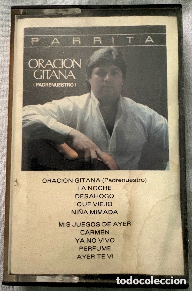 Casetes antiguos: Parrita Casette Oraci&oacute;n Gitana - Foto 1