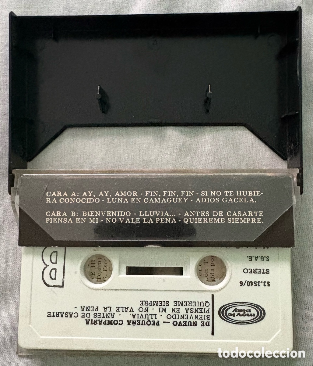 Casetes antiguos: Peque&ntilde;a Compa&ntilde;&iacute;a Casette - Foto 2