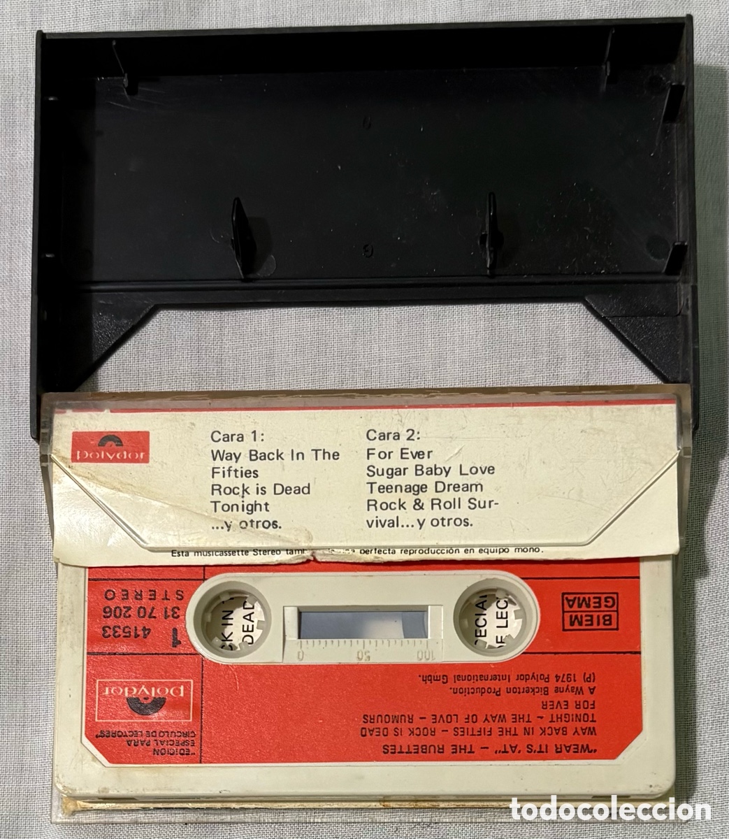 Casetes antiguos: Rubettes &Eacute;xitos Casette - Foto 2