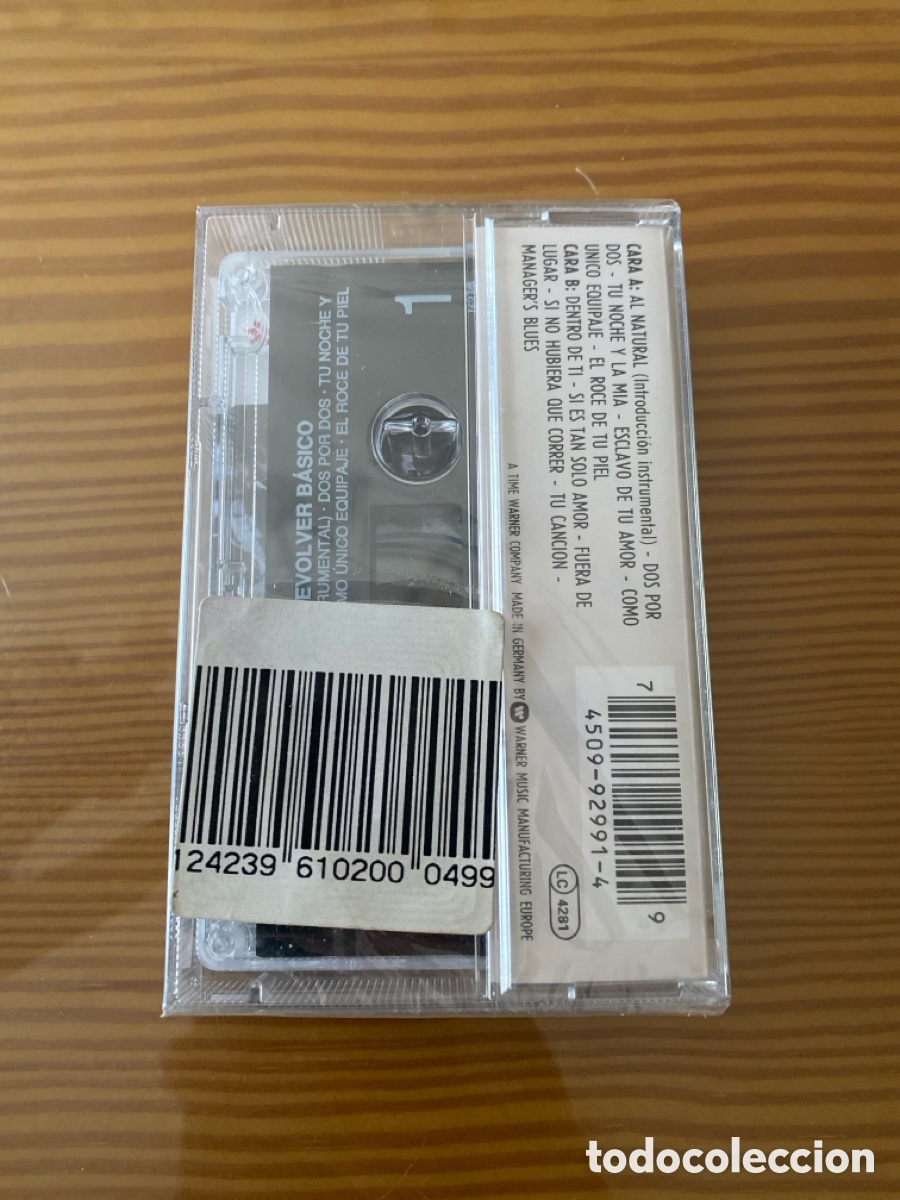 Casetes antiguos: Precintado !! Cinta de cassette de Revolver &rdquo;Basico&rdquo; - Foto 2
