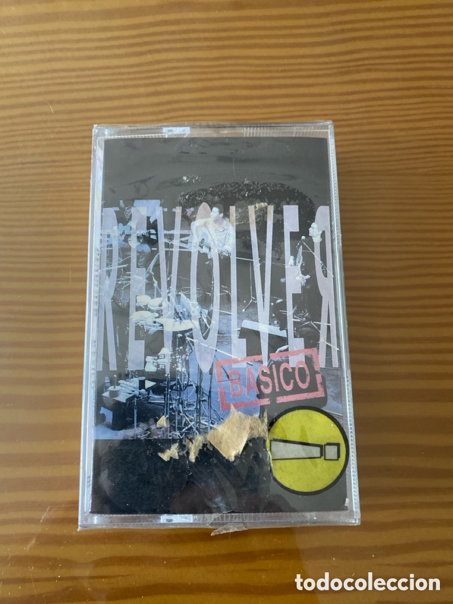 Casetes antiguos: Precintado !! Cinta de cassette de Revolver &rdquo;Basico&rdquo; - Foto 1
