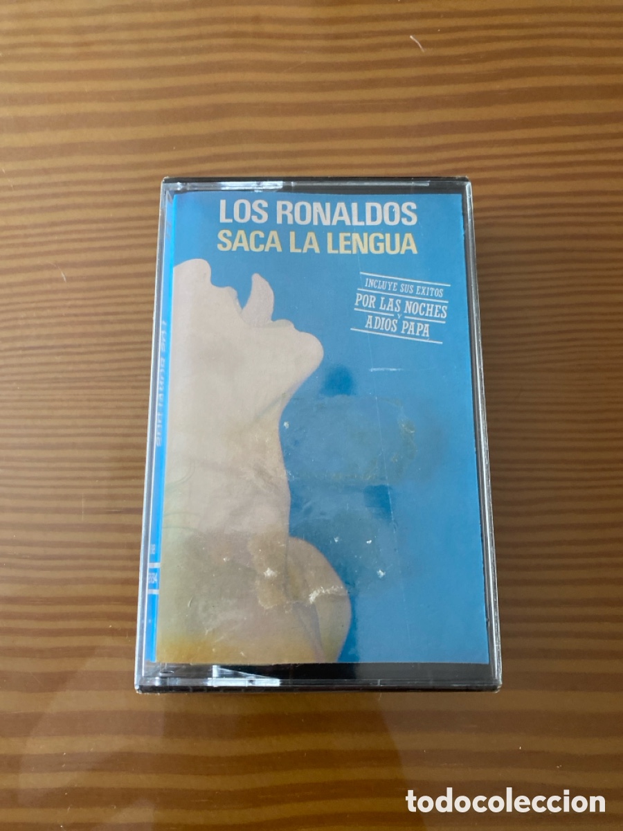 Cassettes Anciennes: Precintado !! Cinta de cassette de Los Ronaldos &rdquo;Saca la lengua&rdquo;