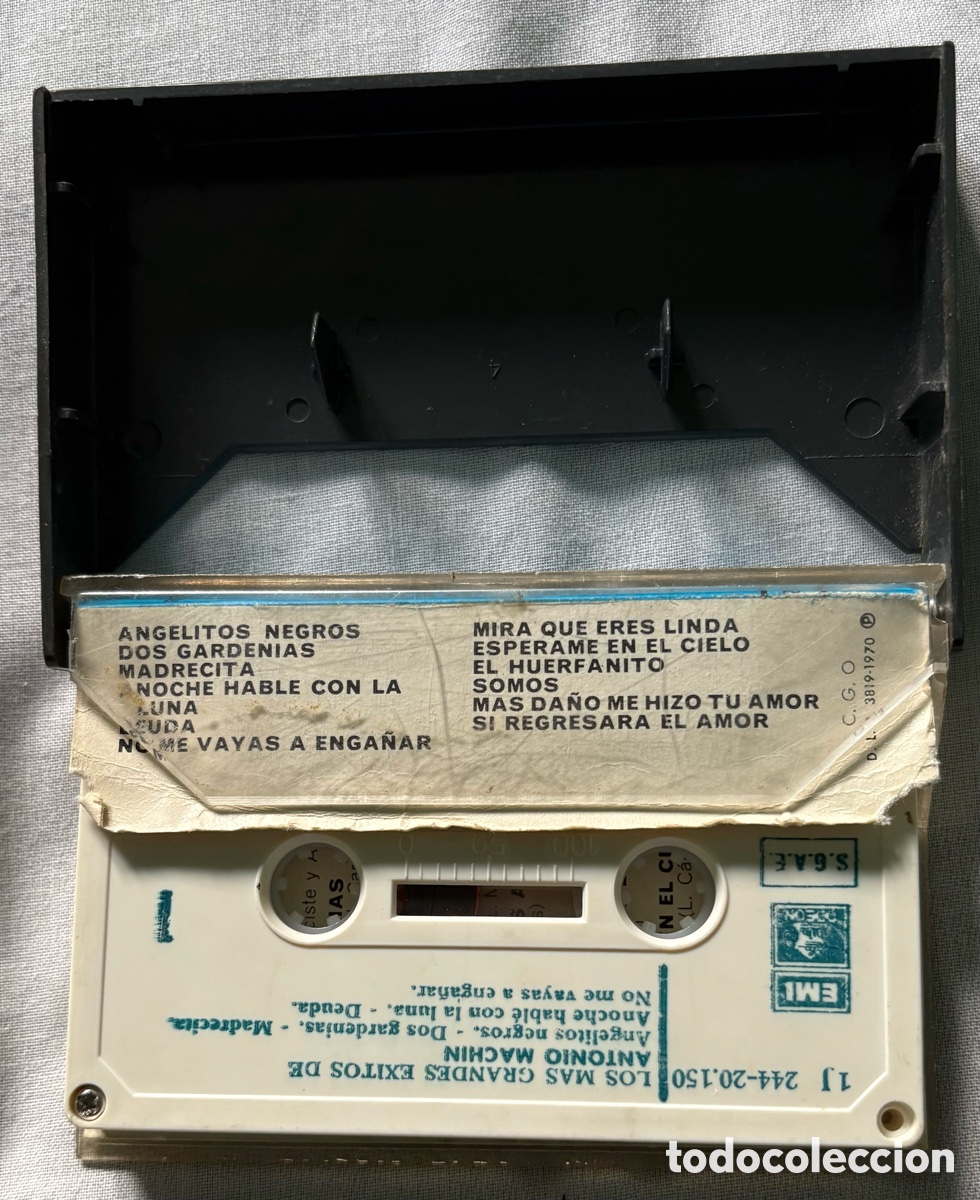 Casetes antiguos: Antonio Machin Casette - Foto 2