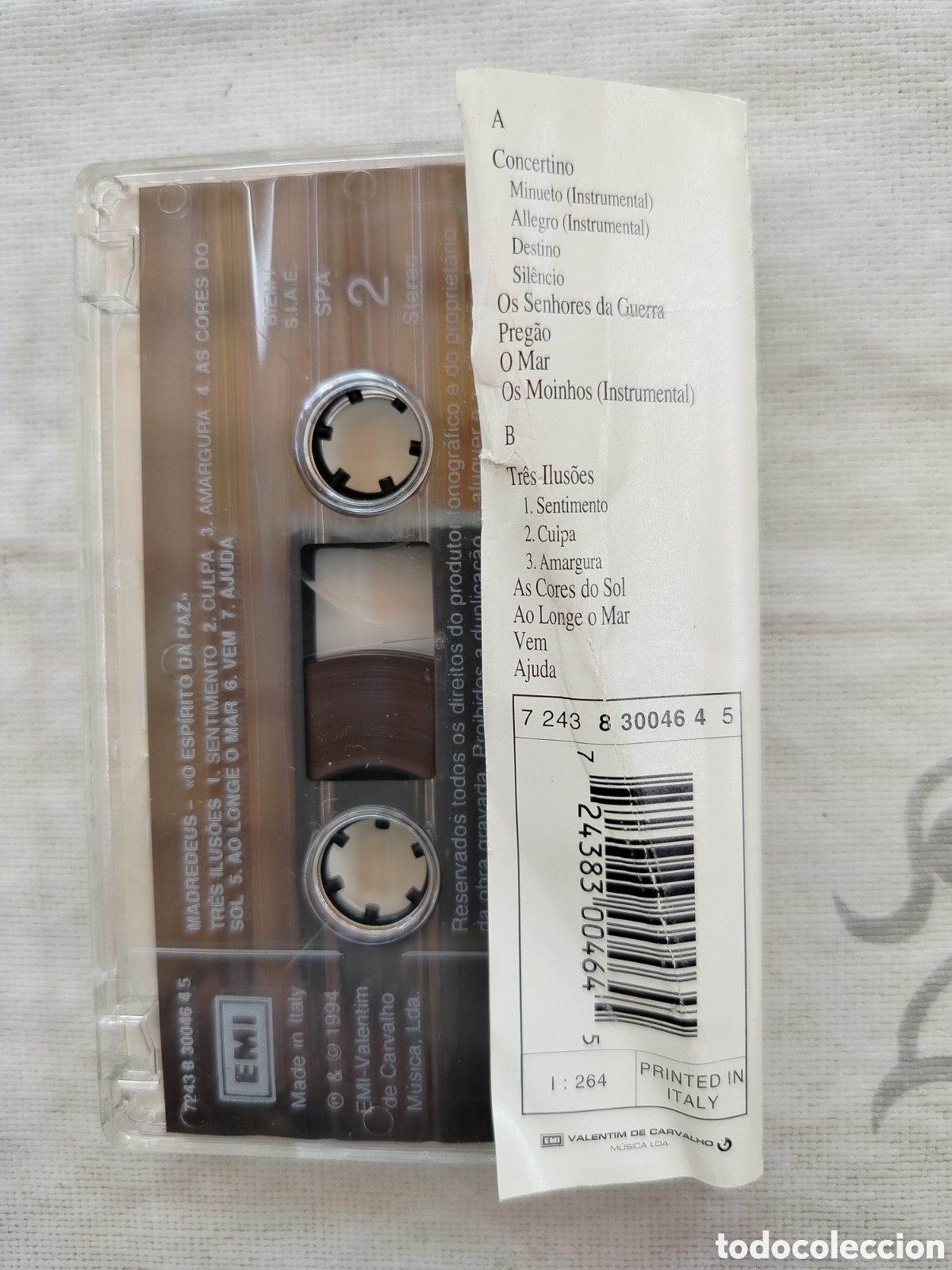 Casetes antiguos: Madredeus Cassette 94 - Foto 2