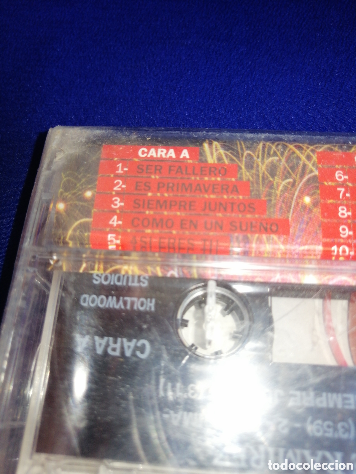 Casetes antiguos: VICENTE RAM&Iacute;REZ - SER FALLERO - CINTA PRECINTADA - Foto 4