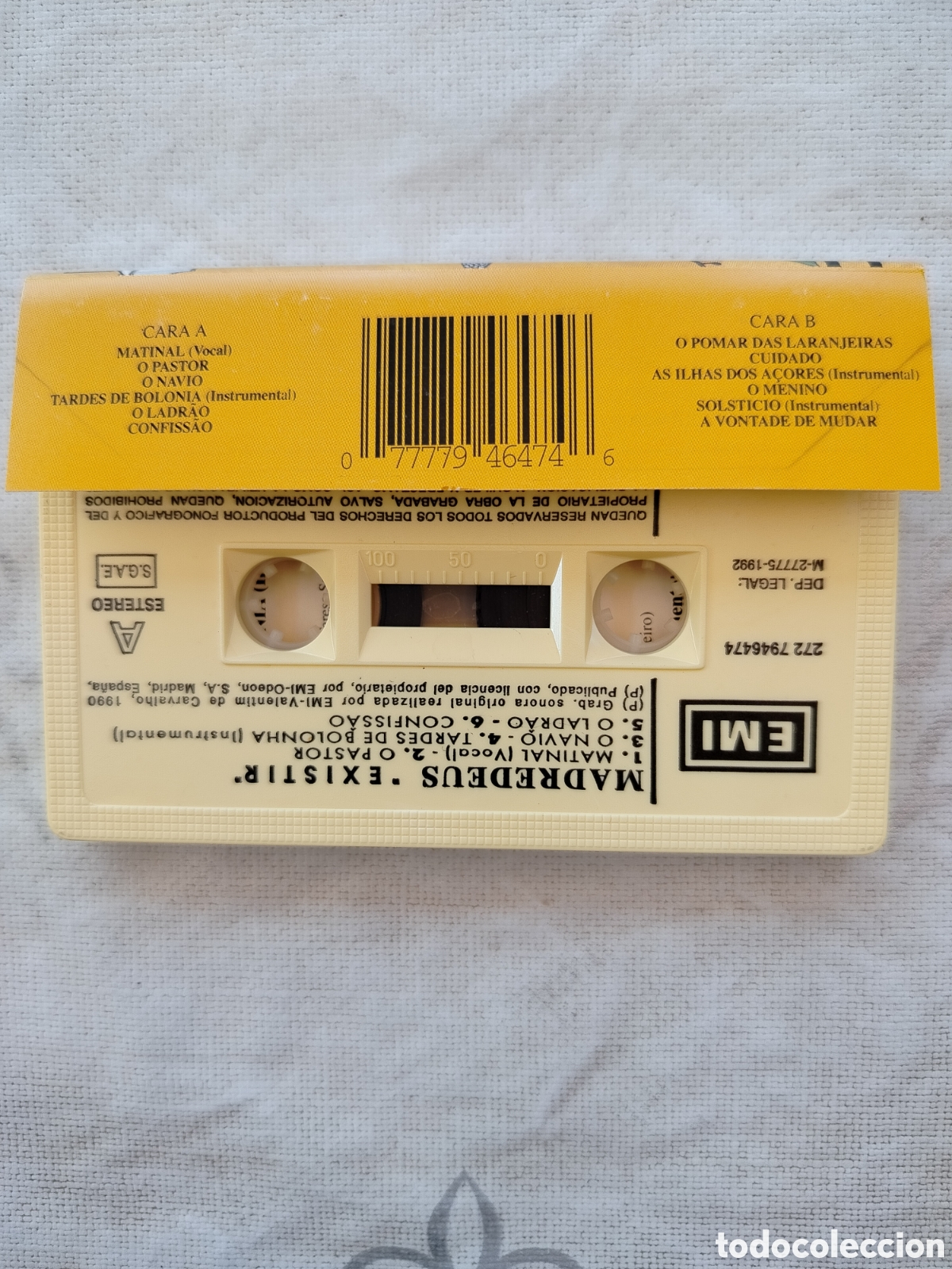 Casetes antiguos: Madredeus Cassette 1992 - Foto 2