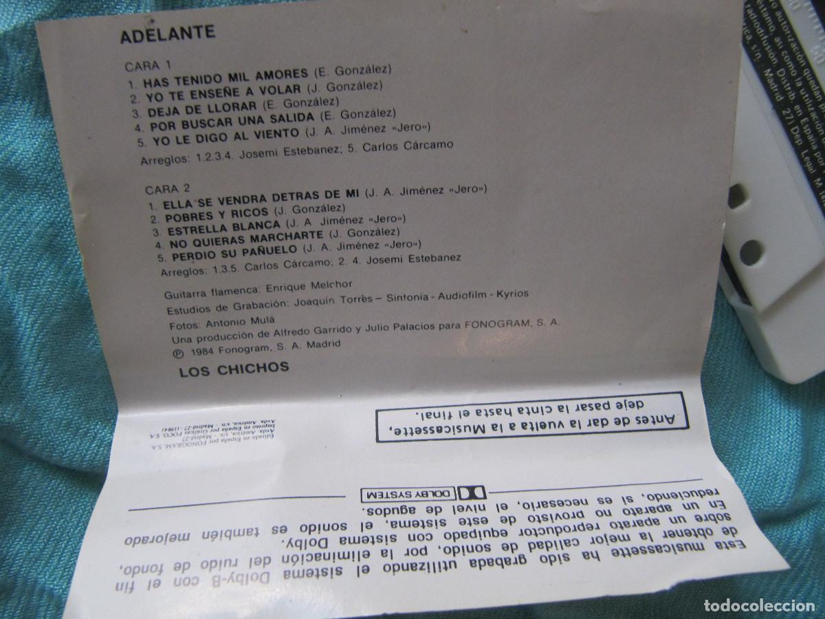 Casetes antiguos: LOS CHICHOS ADELANTE - Foto 9