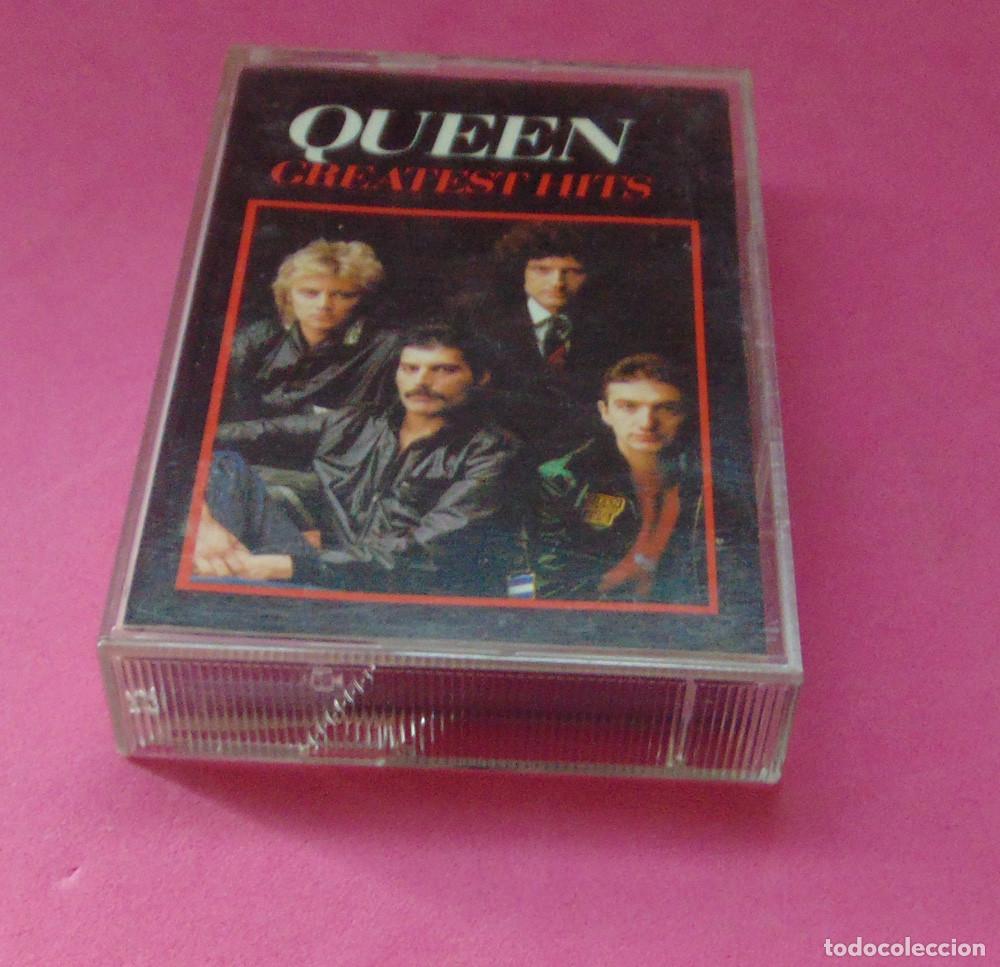 Casetes antiguos: QUEEN - GREATEST HITS  - CASETE ORIGINAL - Foto 1