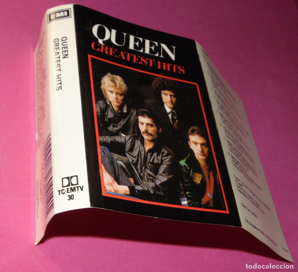 Casetes antiguos: QUEEN - GREATEST HITS  - CASETE ORIGINAL - Foto 10