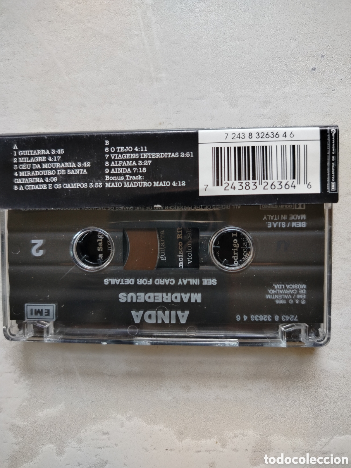 Casetes antiguos: Madredeus Cassette 95 - Foto 2
