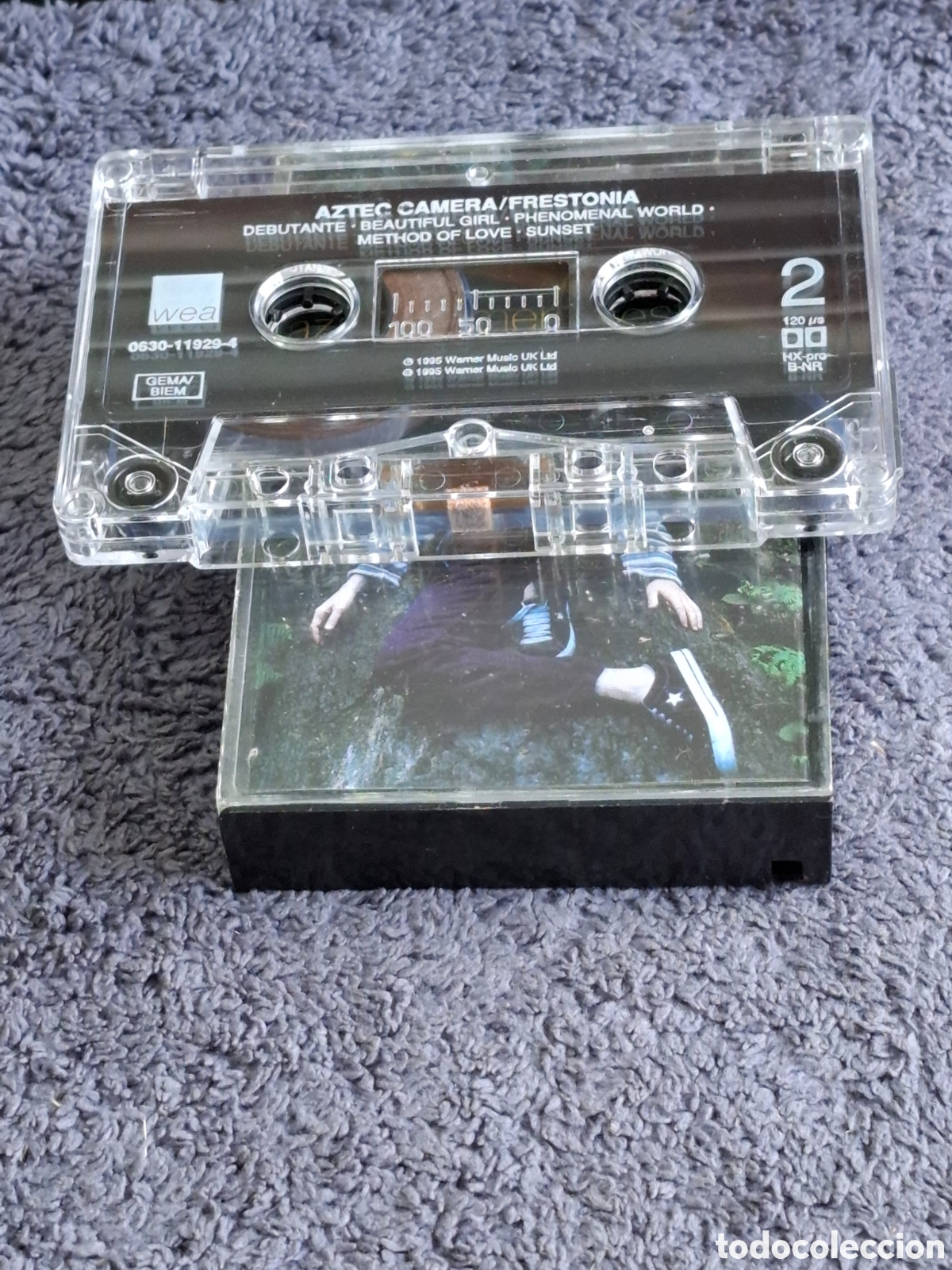 Casetes antiguos: CT16. Aztec Camera - Frestonia, Wea, 1995. - Foto 3