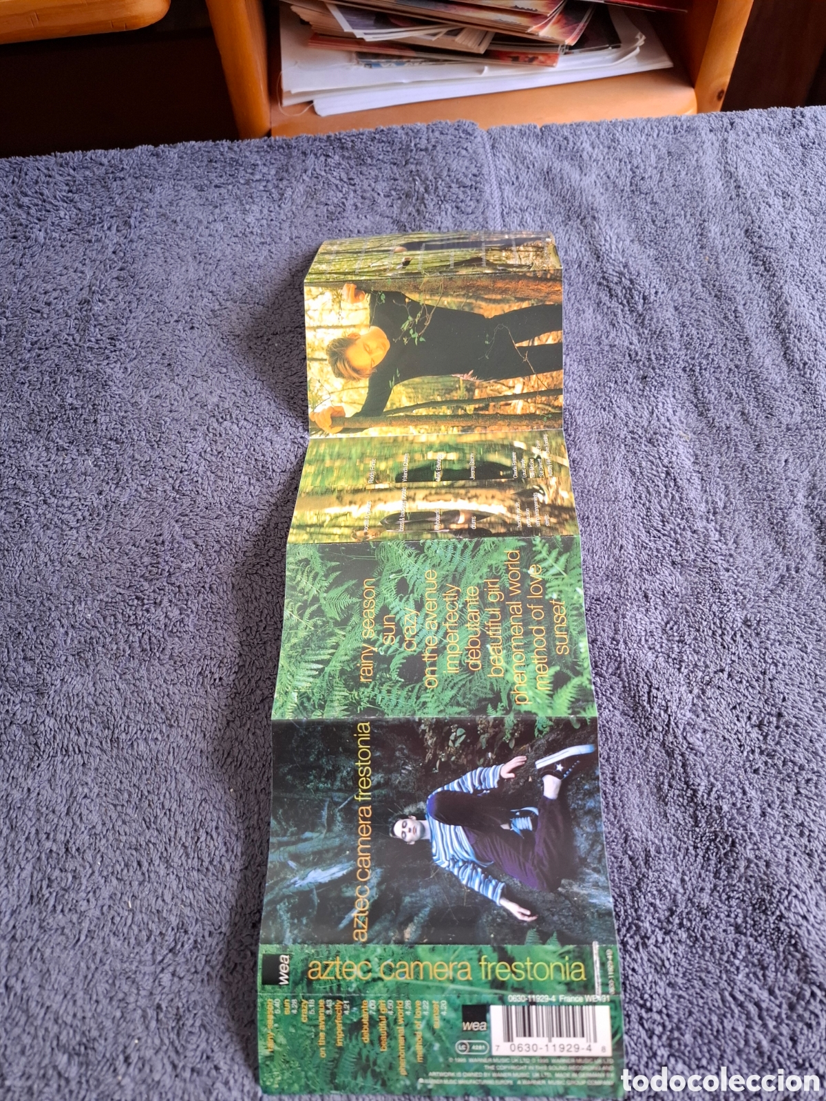 Casetes antiguos: CT16. Aztec Camera - Frestonia, Wea, 1995. - Foto 4