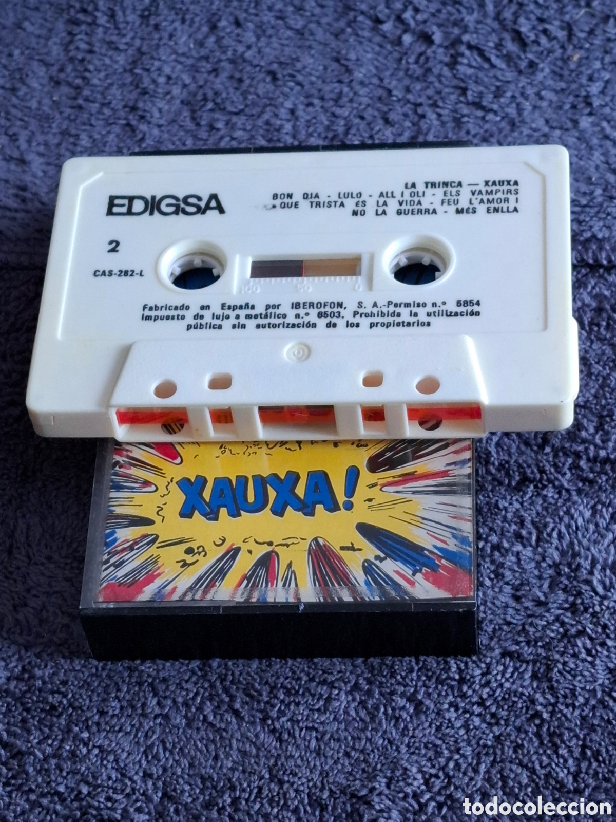 Casetes antiguos: CT16. La Trinca - Xauxa, Edigsa, 1972. - Foto 3