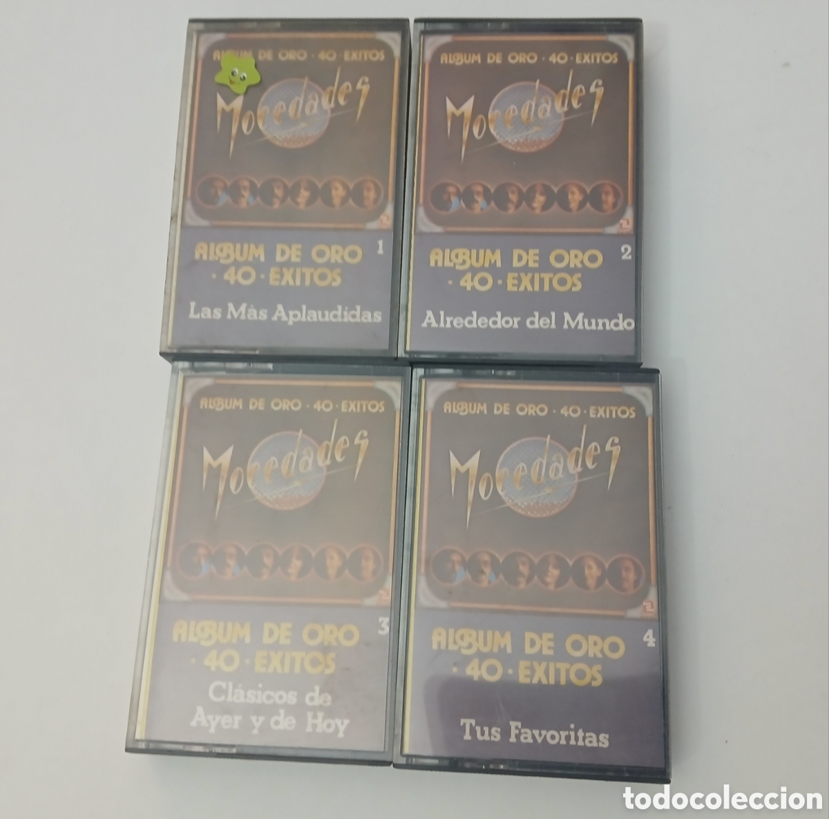 Casetes antiguos: Mocedades 4 cassettes 40 exitos⁹ - Foto 1