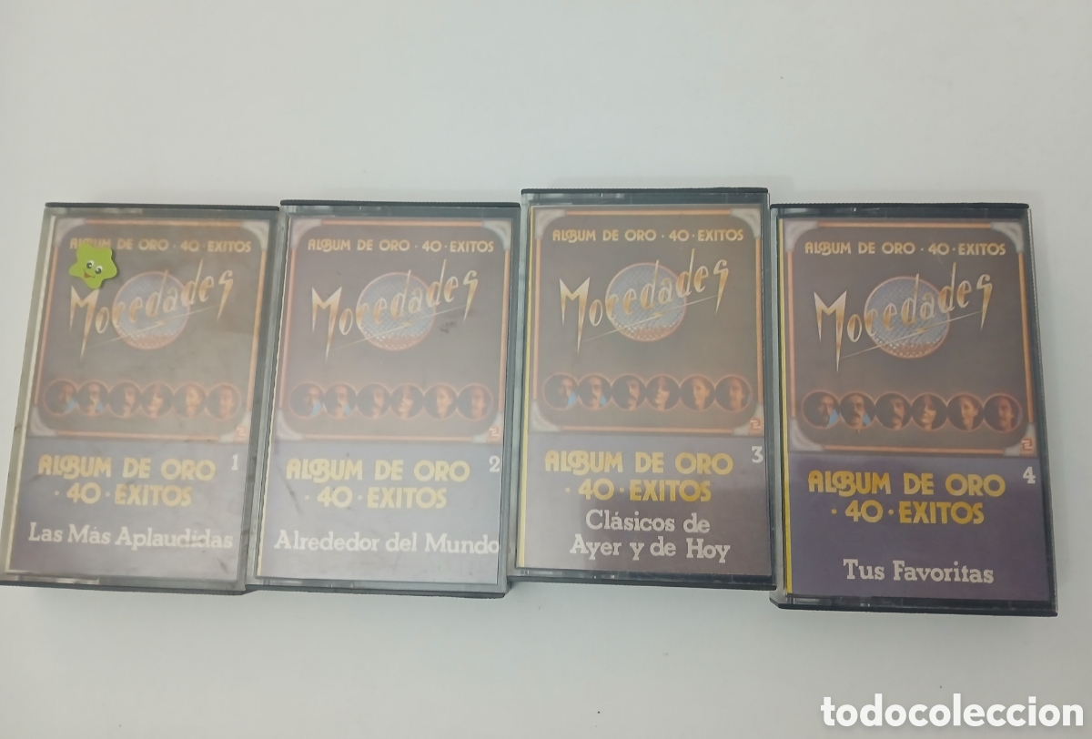Casetes antiguos: Mocedades 4 cassettes 40 exitos⁹ - Foto 2