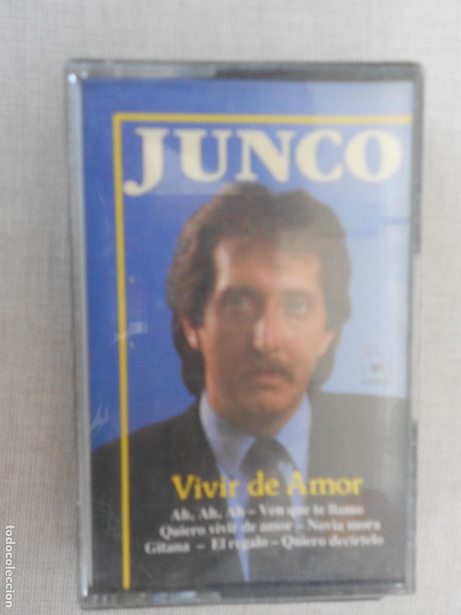 Casetes antiguos: JUNCO - VIVIR DE AMOR -1998 CASETE - Foto 1