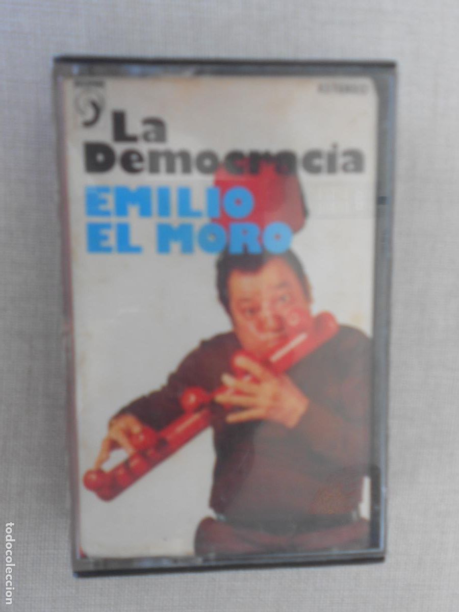 Casetes antiguos: EMILIO EL MORO - LA DEMOCRACIA - CASETE - Foto 1