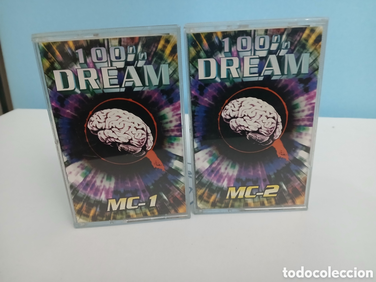 Casetes antiguos: 100% Dream 2 cassettes - Foto 2